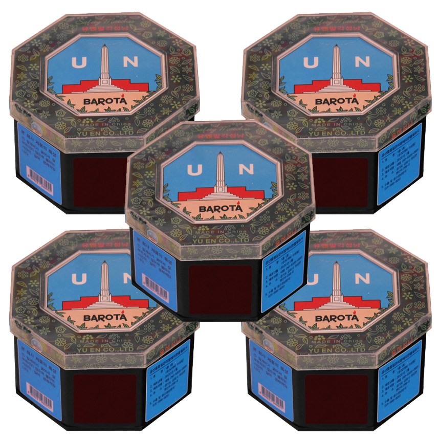 유엔 팔각 성냥 - 5통, 레드, 1세트 9,950원