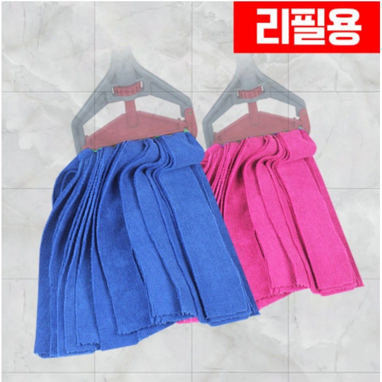 미소진 이지크린 경편 극세사 마포걸레 대걸레 밀대걸레 리필 JN 4,500원