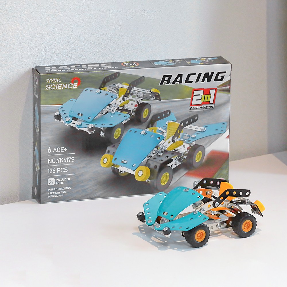 토탈사이언스 시티 레이서 126P 1세트 STEM 과학완구 장난감 만들기 1세트, 1세트 19,700원