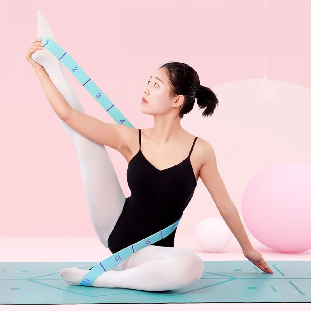 써니요가 어깨 스트레칭 밴드 고무 라텍스밴드 홈트 운동기구, 스카이 민트 21,650원