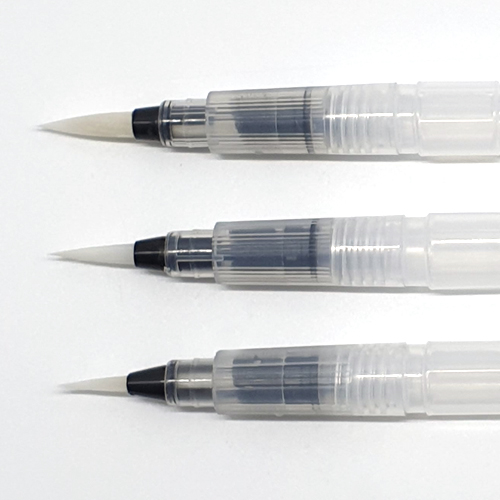 [재미나] 워터브러쉬 대 수채화붓 캘리그라피펜 380원