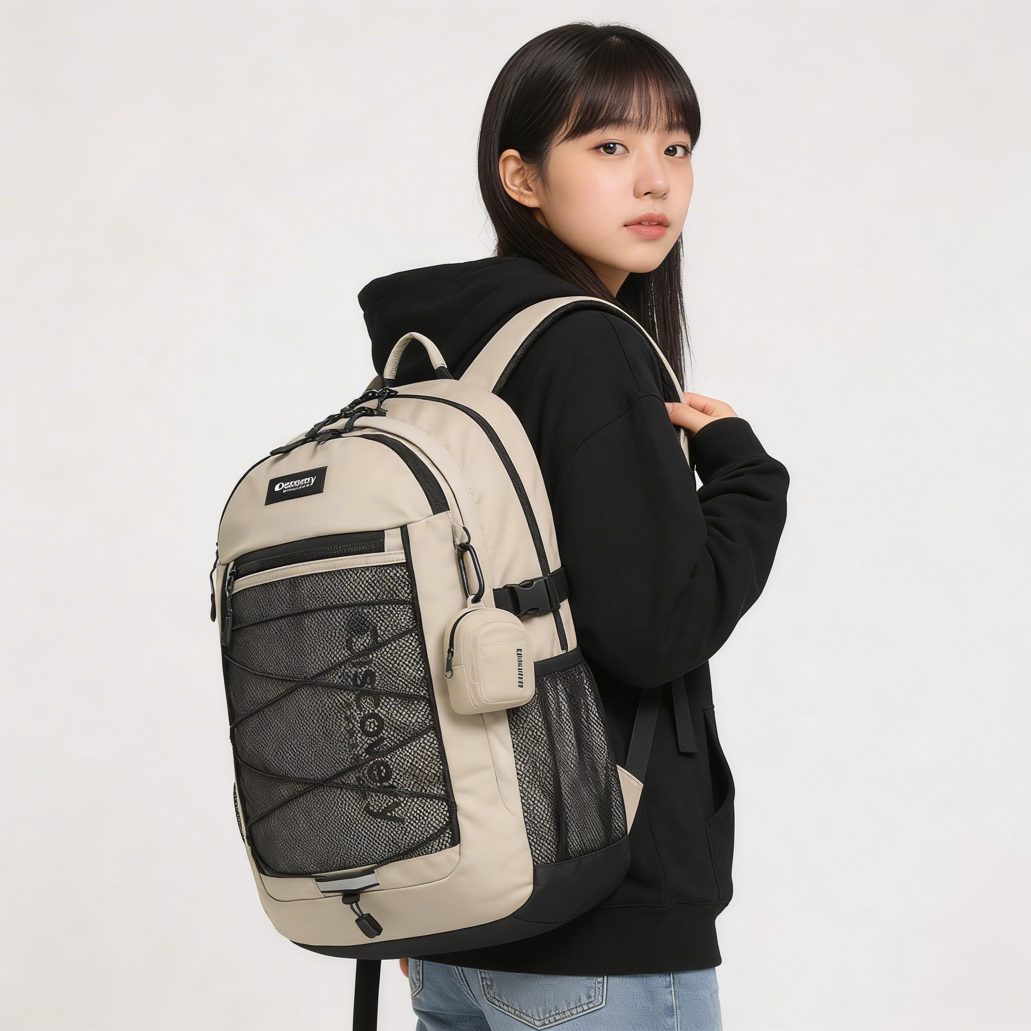 디스커버리 남녀공용 신학기가방 에어 마일 백팩 파우치포함 99,000원