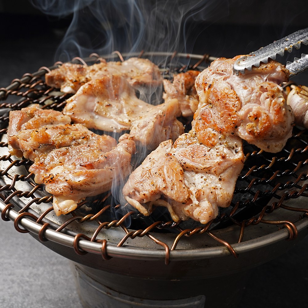 마들푸드 춘천 닭갈비 국내산 닭다리살 캠핑음식 숯불, 허브닭갈비, 1개, 1kg 19,900원