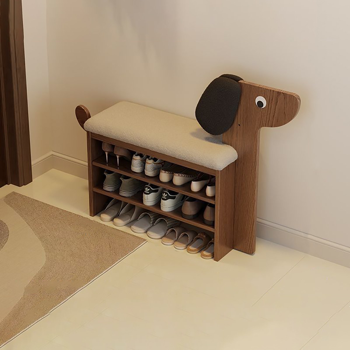 원룸 아파트 현관 베란다 슈벤치 2단/3단 오픈신발선반 벤치의자 215,100원