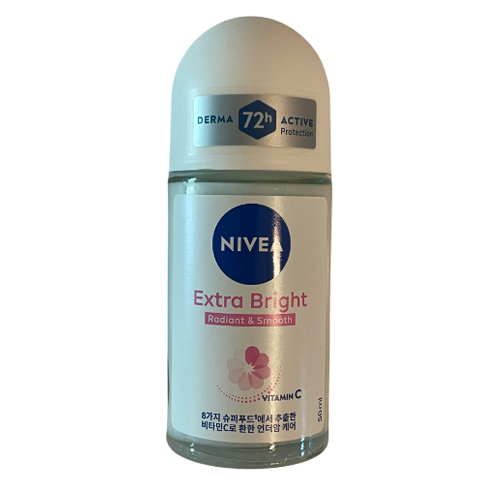 니베아 데오드란트 롤온 엑스트라브라이트 무료배송, 50ml, 20개 151,800원