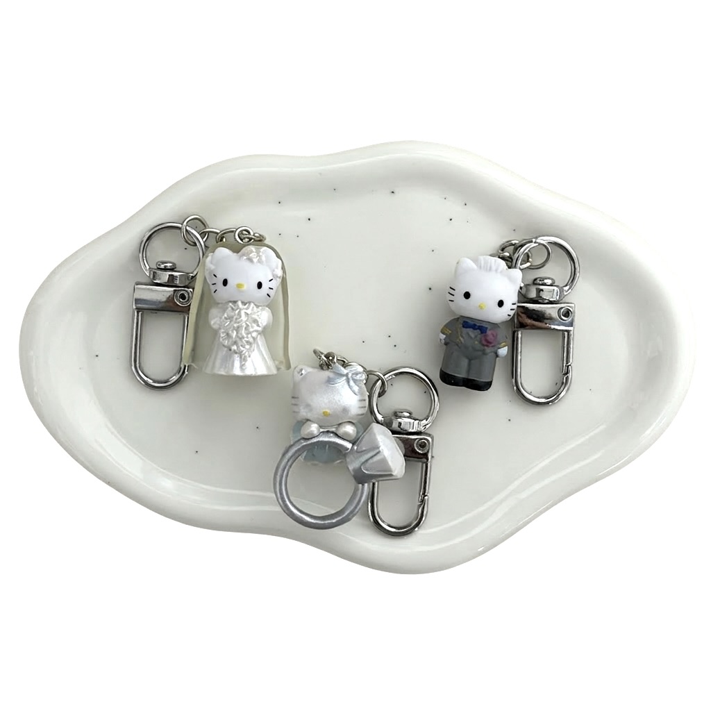 헬로키티 미니 키링 웨딩 시리즈 (3종) 6,000원