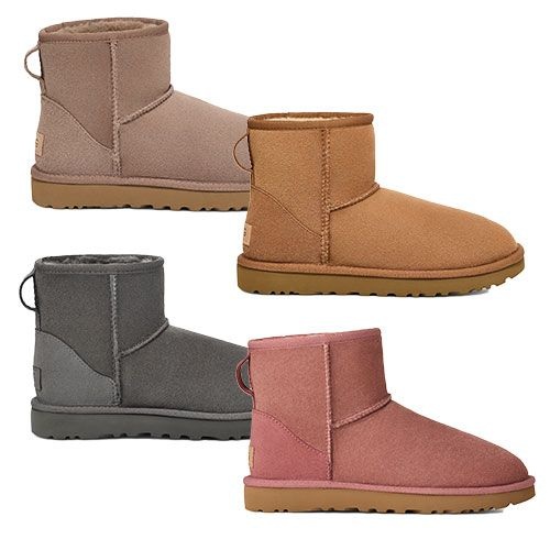 [백화점정품] 26년NEW 어그 UGG [공식][W]25FW 오버로크 스티치 미니 부츠 (클래식 II)1665302507,02508,02509,510 341,000원