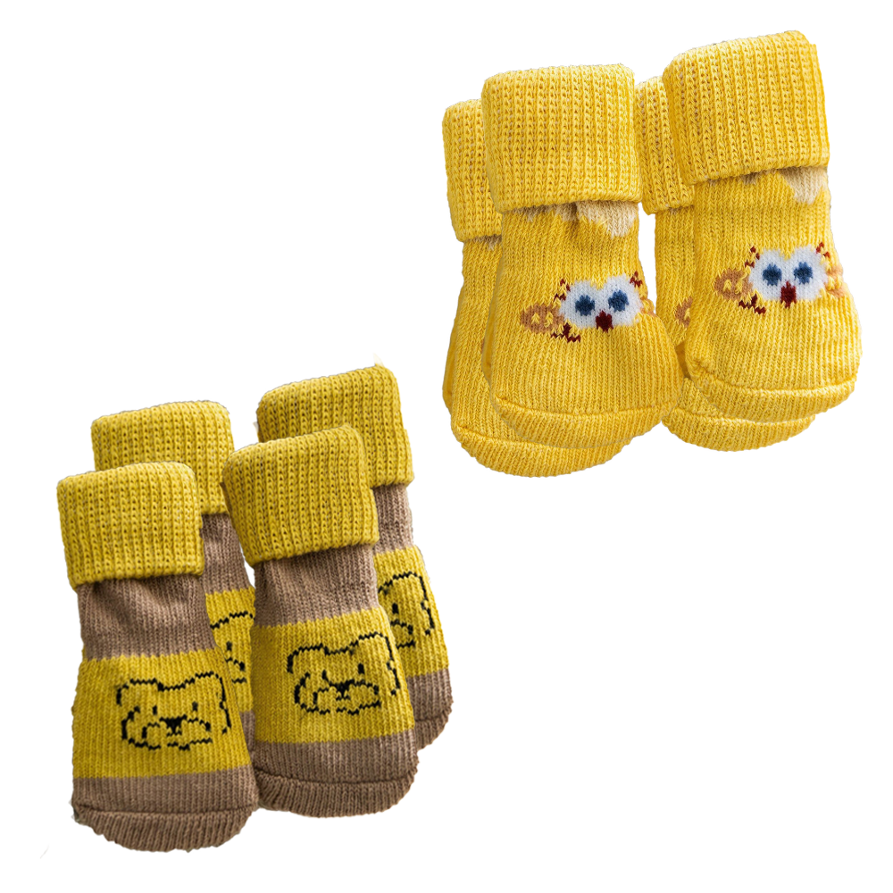 보드미펫 반려동물 미끄럼방지 양말 슬개골 보호 양말, 1세트, B세트 14,150원