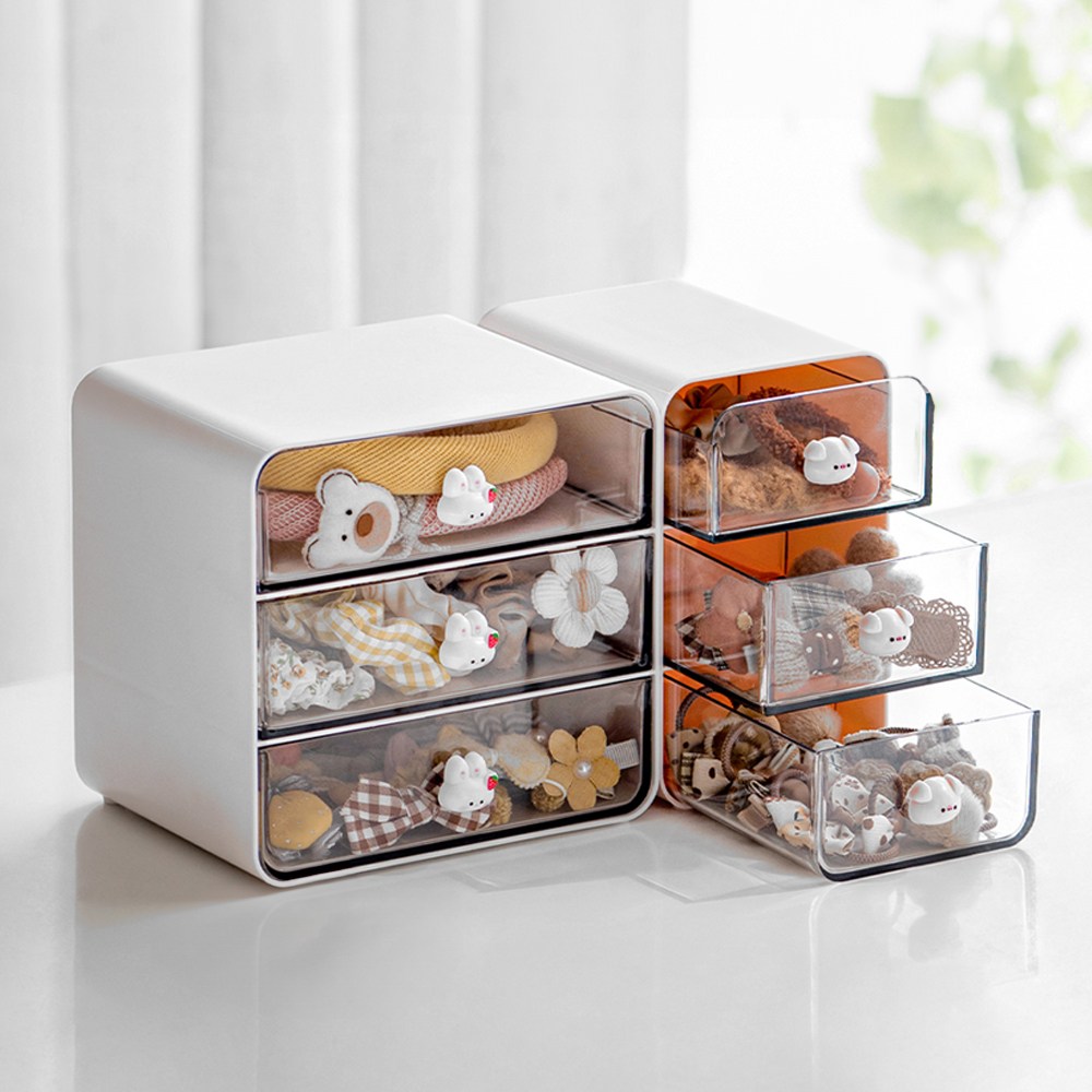 HK.sell 딸기토끼 데스크테리어 책상정리 꾸미기 미니서랍 머리핀 정리함 16,500원