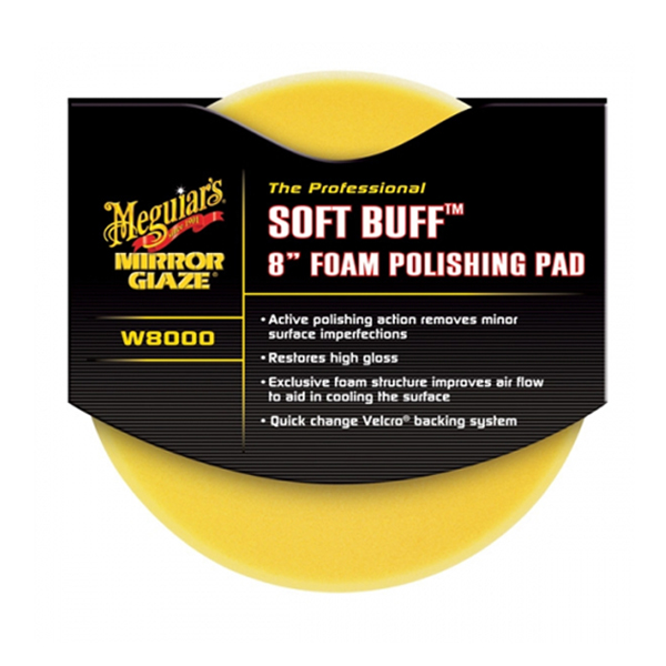 맥과이어스 소프트 버프 폼 폴리싱패드(W8000 8인치) 광택기용패드, 단일색상, 1개 19,930원