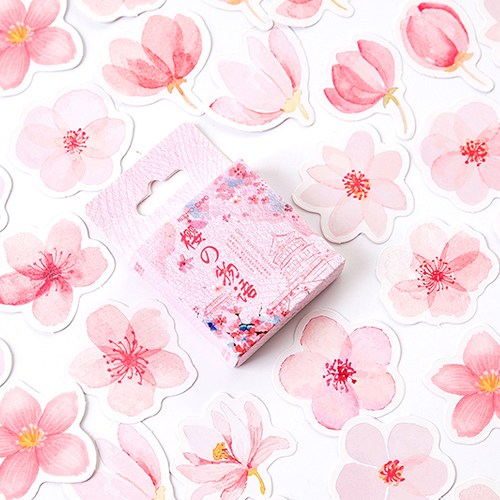 (주)아트인 벚꽃 데코 스티커(45매) 3,000원