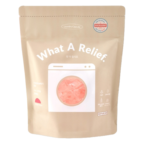 왓아릴리프 올인원 고농축 캡슐 세탁 세제 진저플라워, 1개, 30개입 19,500원