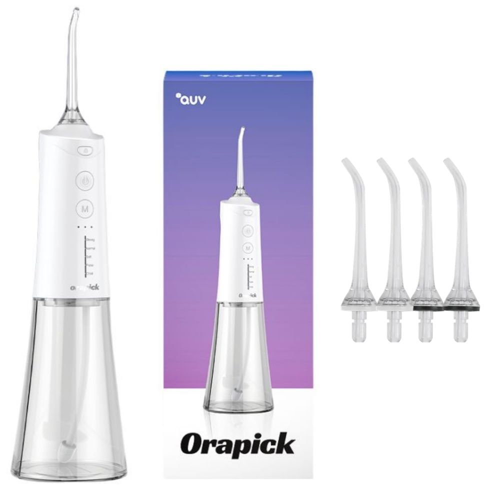 오라픽 구강세정기 물치실 휴대용 치간세척기 무선 충전형 IPX7방수등급 워터칫솔 64,900원