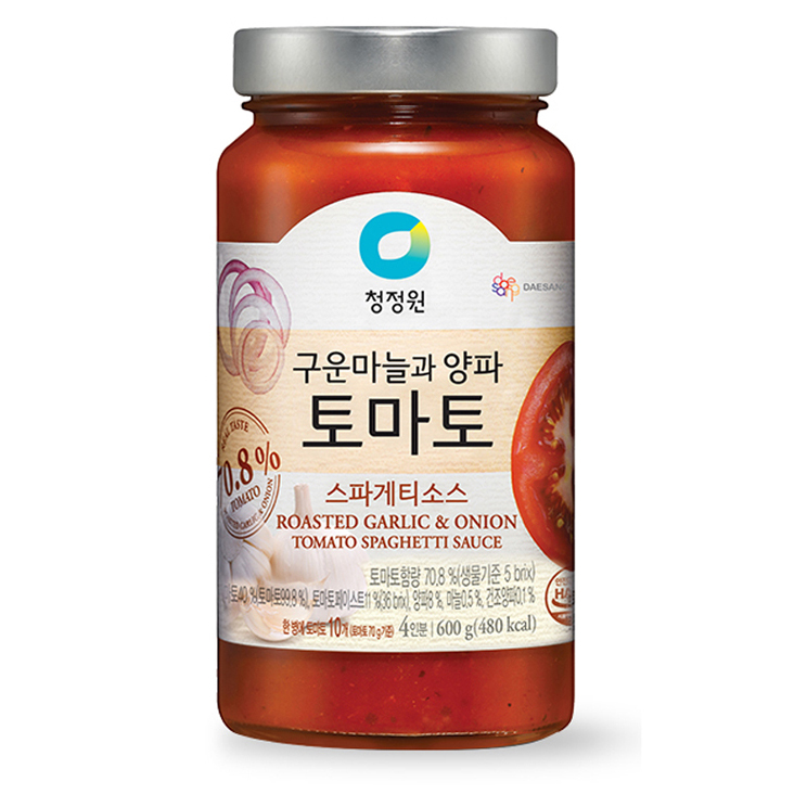 청정원 구운마늘과 양파 토마토 스파게티소스 5,170원