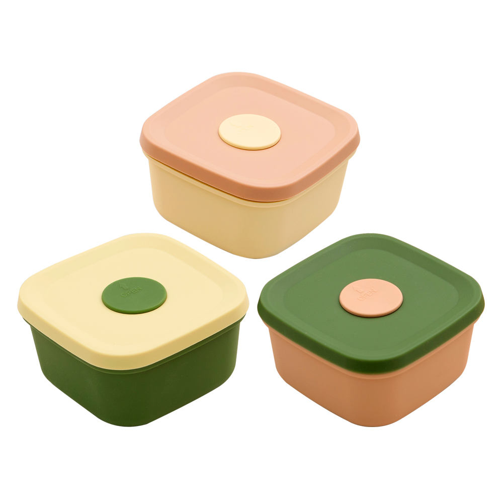 국산 실리콘밥팩 냉동밥보관용기 전자레인지 밀폐 소분용기 300ml 22,800원