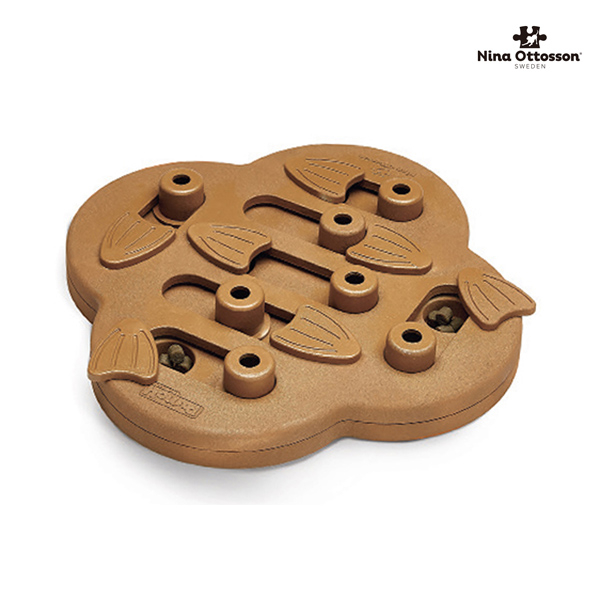 니나오토슨 도그 노즈워크 하이드&슬라이드(67338) 29.1x29.1x5cm 브라운색 애견훈련용품 27,000원