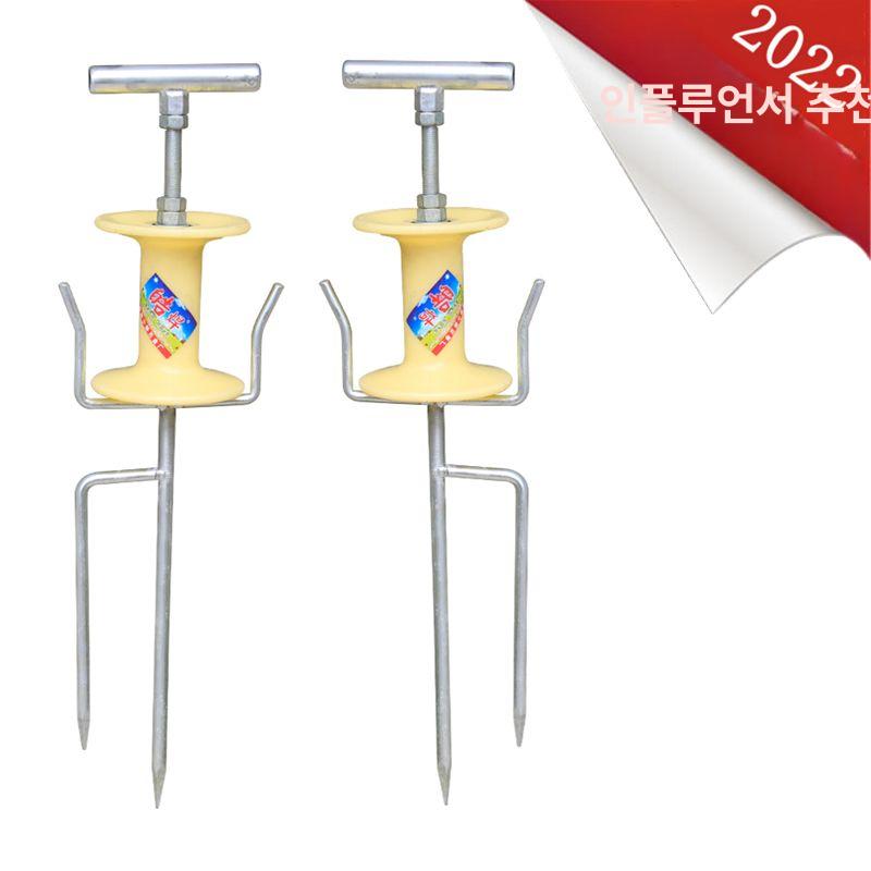 호스 꼬임 방지기 돌돌이 약줄 뱅뱅이 말뚝 견인 가이드 고추밭 호수 뱅글이 유인기 45,800원