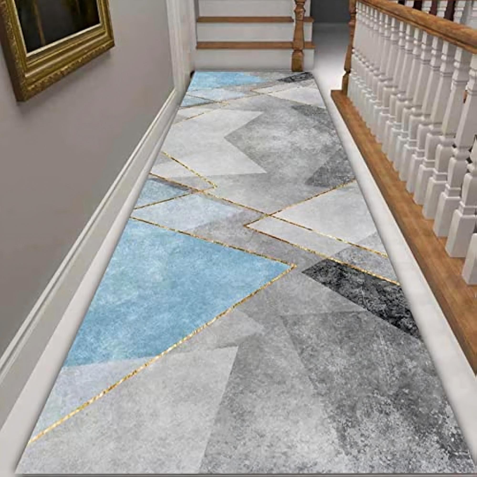 Fowod  북유럽 패턴 복도 카펫 롱카페트 미끄럼 방지 빨 수 83,900원