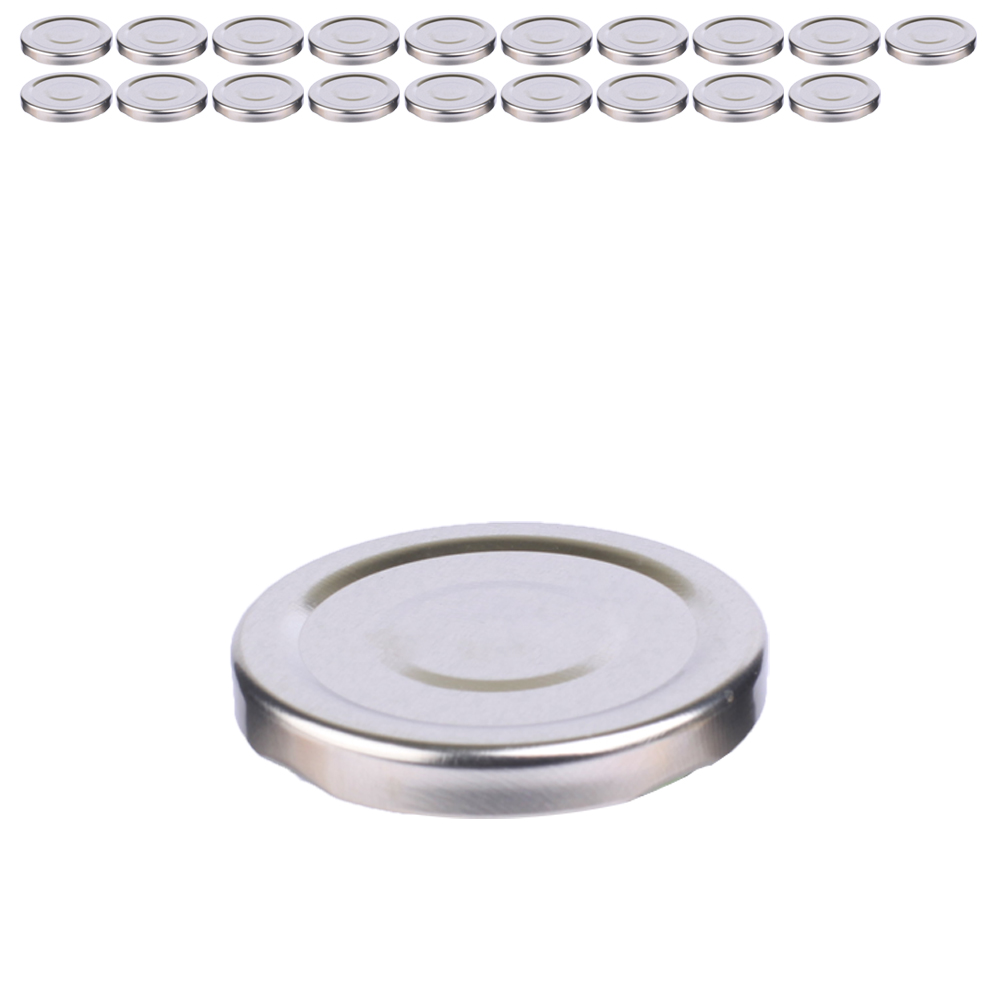 가인글로벌 러그철캡 유리병 마개 뚜껑 캡, 20개, 러그캡 70파이 실버 8,200원