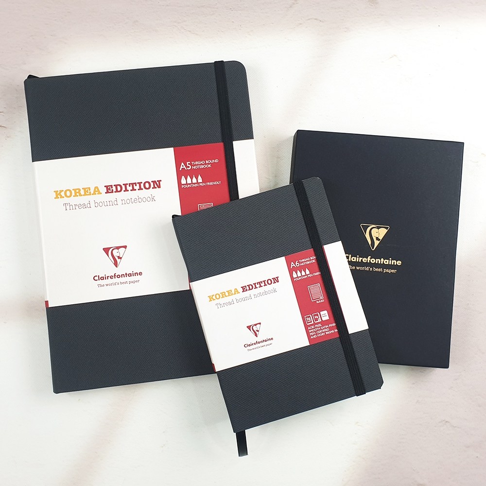 클레르퐁텐 노트 클래식 양장 각인 만년필용 두꺼운 속지 24,900원