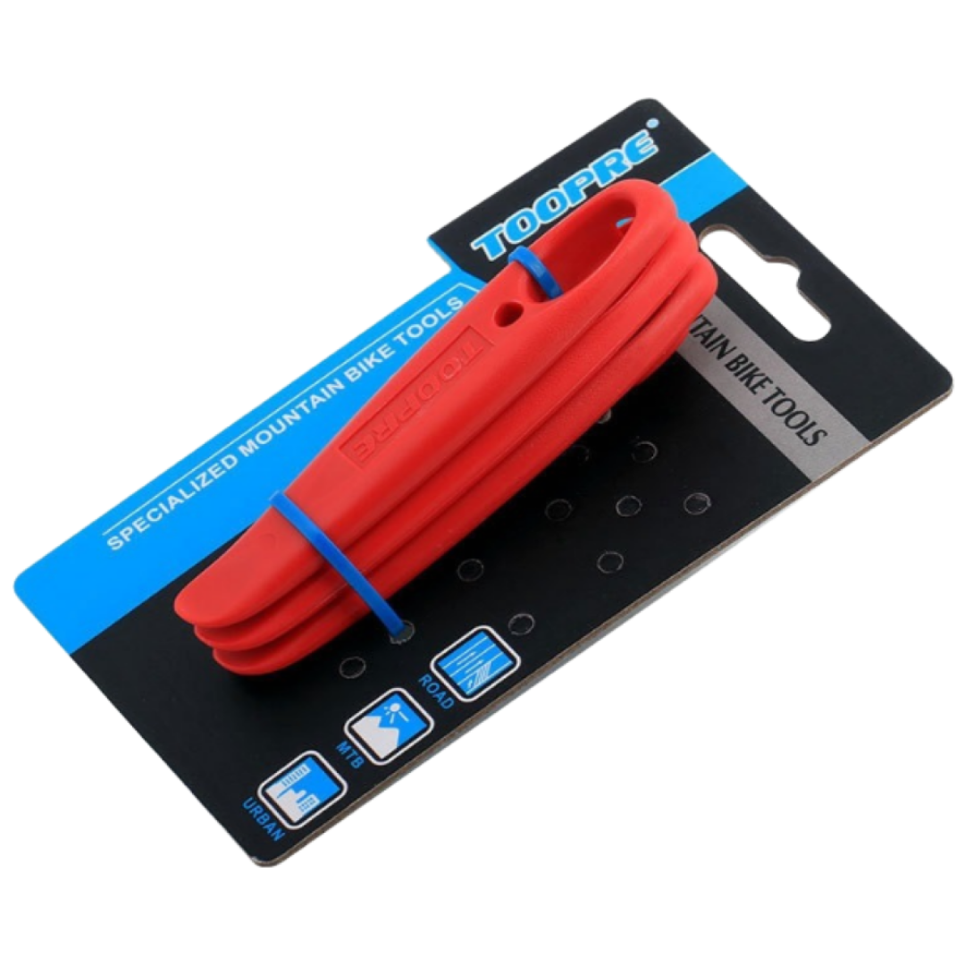 TOOPRE 휴대용 자전거 타이어 주걱 레버 튜브 교체 공구 850원