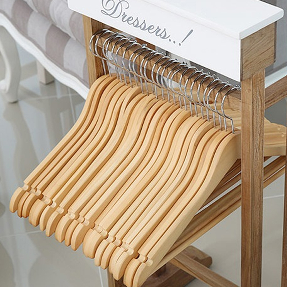 홈앤하우스 프리미엄 원목 옷걸이, 네츄럴 원목, 30개 21,800원