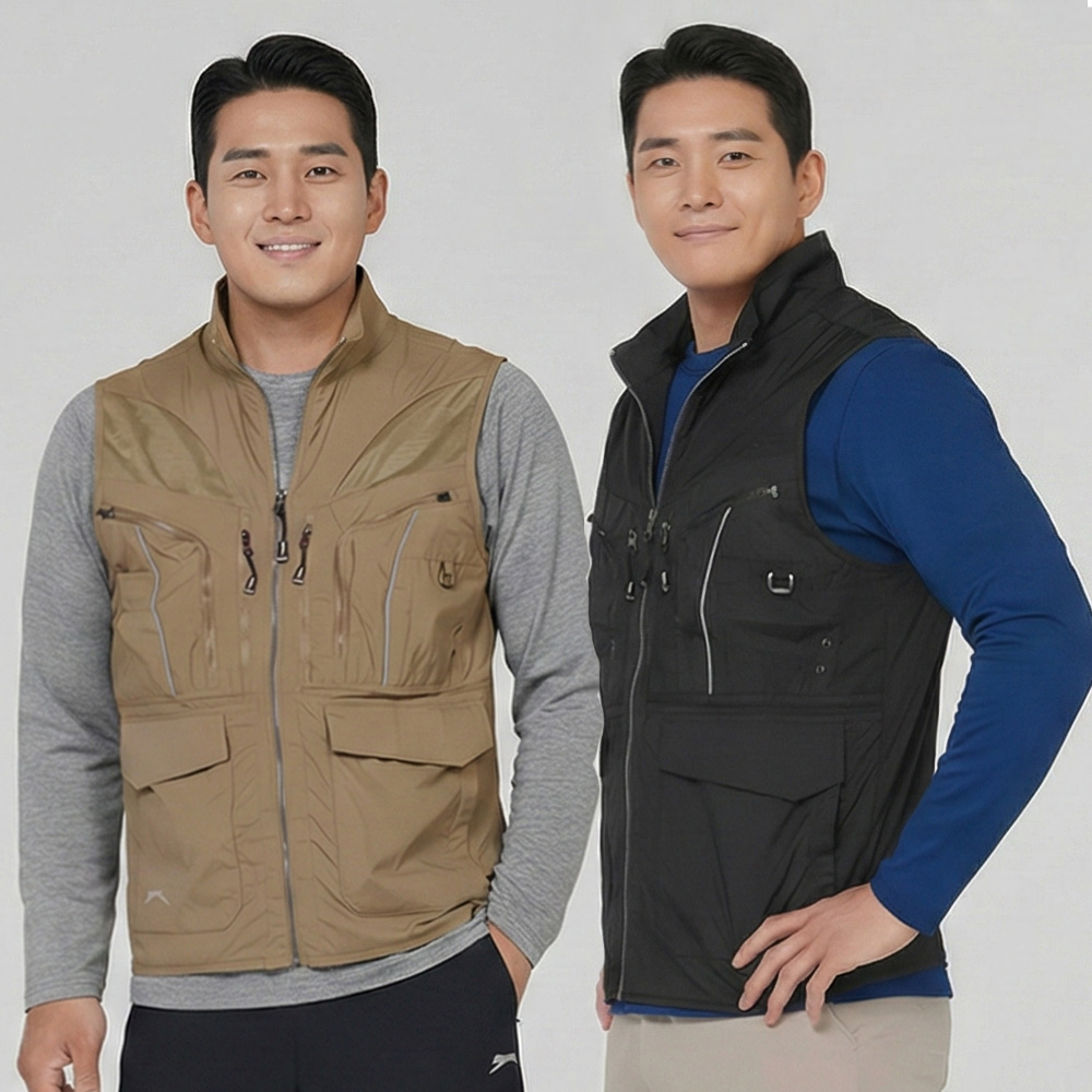 슬레진저 1+1 남녀공용 멀티 입체 포켓 메쉬 베스트 13,800원