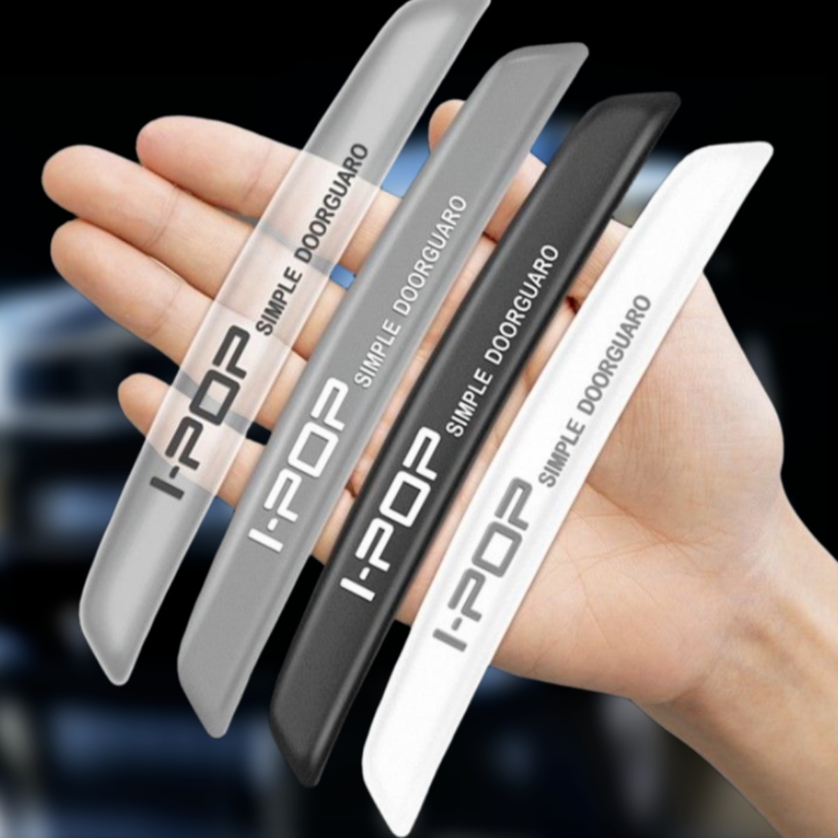 픽쭈 차량 문콕방지 자동차 도어가드 흔적없는 문콕방지가드 새차선물, 6개, 흰색 15,000원