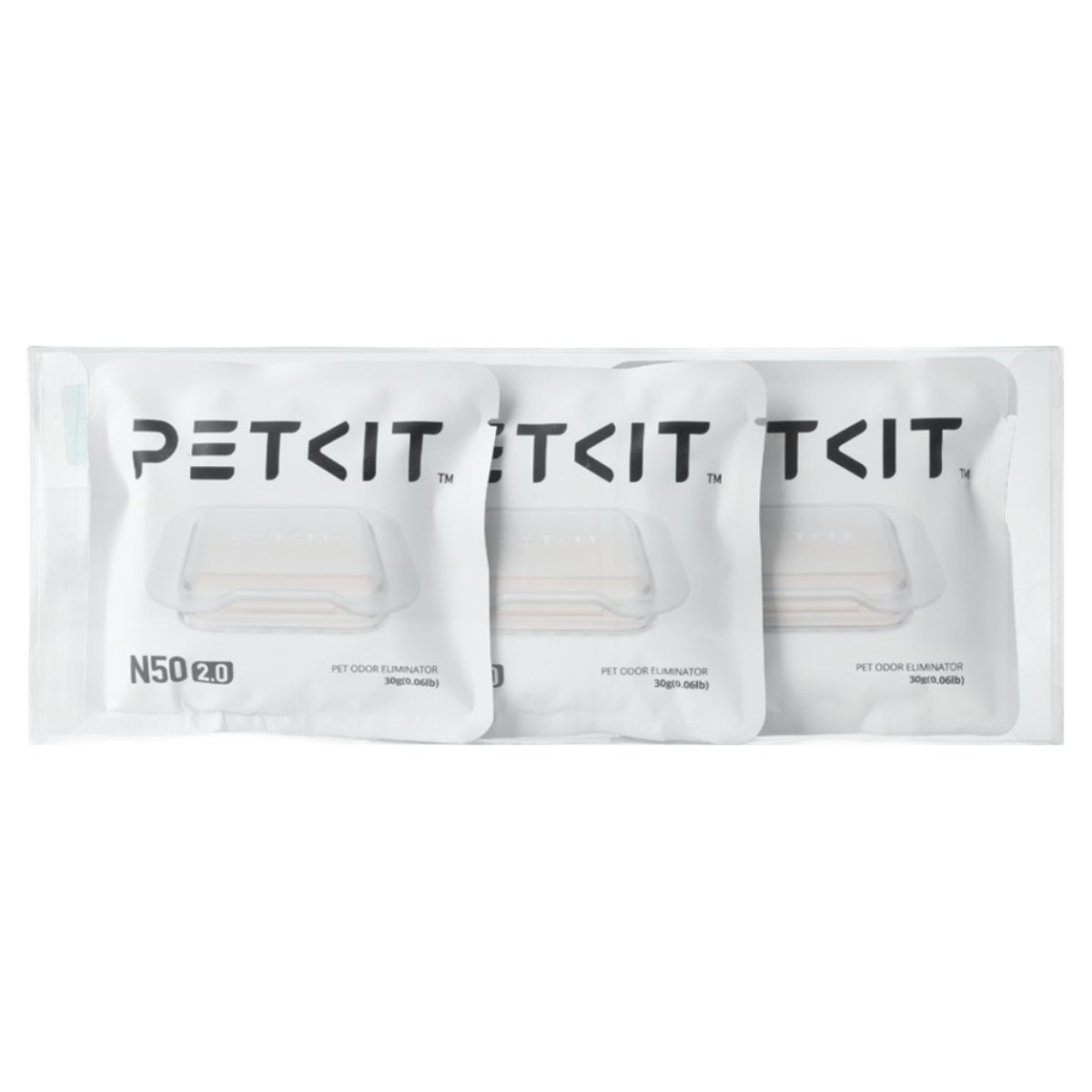 [공식판매처]펫킷 퓨라맥스2 고양이 자동화장실 전용 고체탈취제 N50 (3매입), 1개 18,000원