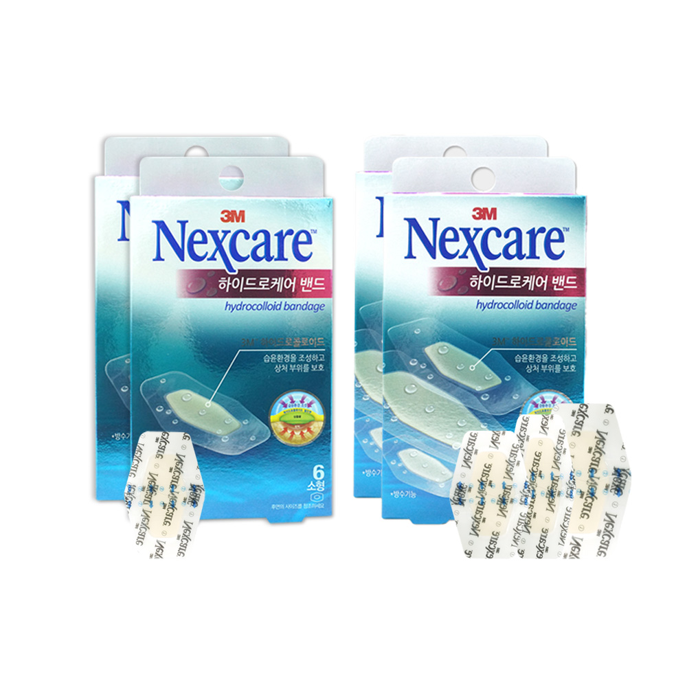 3M 넥스케어 하이드로케어 밴드 소형 6매입 + 3M 넥스케어 하이드로케어 밴드 혼합형 5매입, 2세트, 11개입 36,800원
