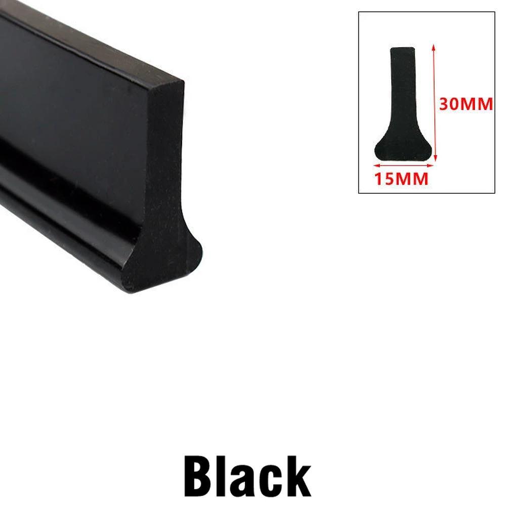 샤워부스 물막이 욕조 세탁실 욕실 바닥 화장실 프로파일 유리 문 쫄대 실리콘 물 배리어 샤워 미끄럼 방지 건식 습식 분리 구부릴 수 있는 스토퍼 50 cm 100 200 300cm 25,200원