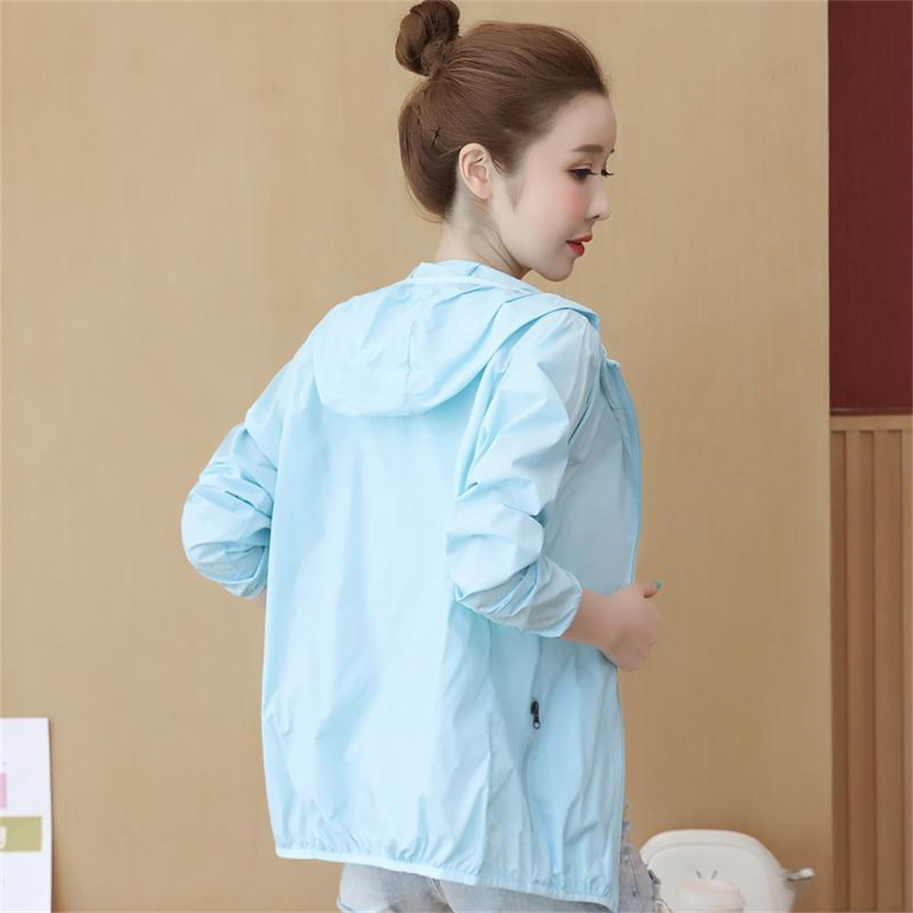 besteffie 바람막이 여성용 아웃도어 자외선 차단 바람막이 후드 자켓 남녀공용 여름바람막이 E88 22,000원