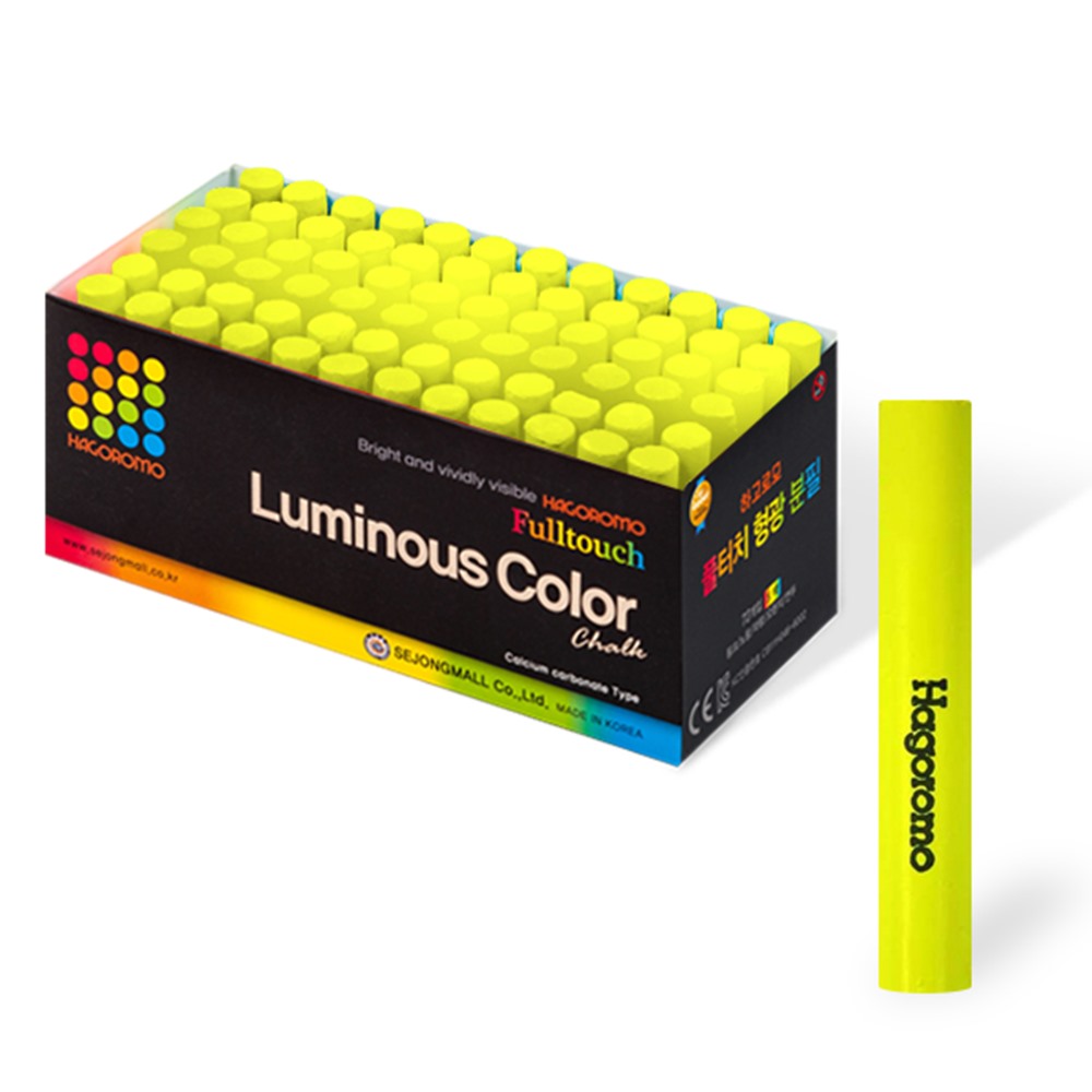 하고로모 탄산 형광분필 형광노랑 72입 46,600원