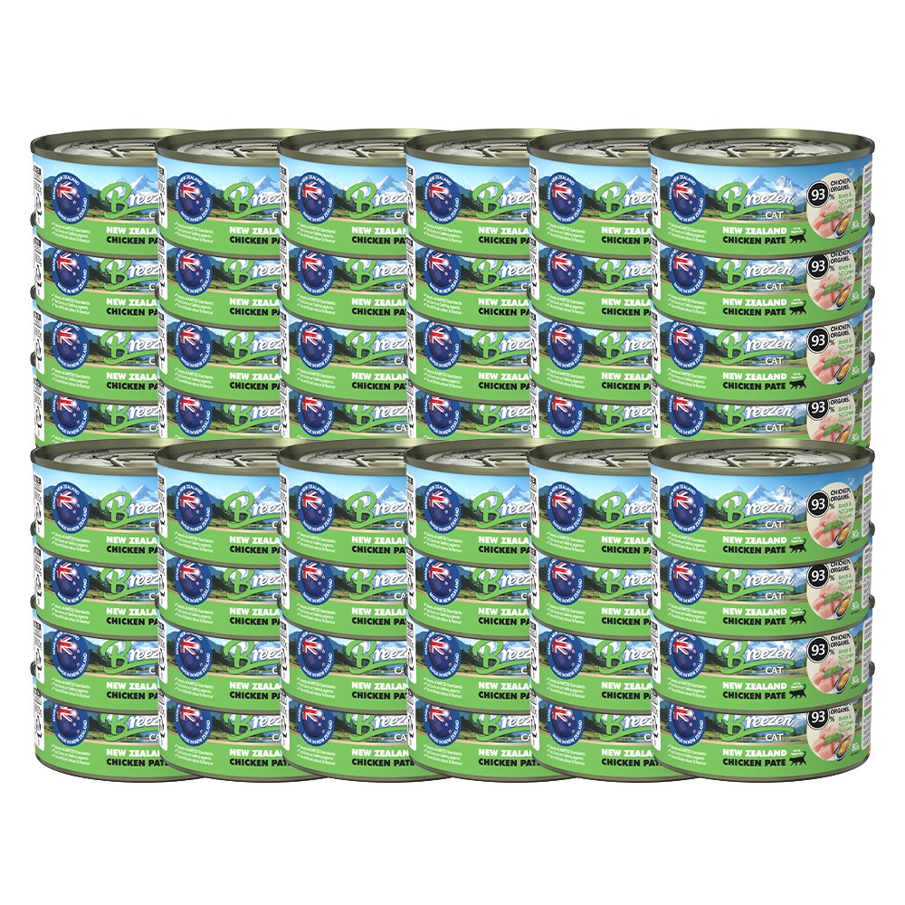 브리젠 뉴질랜드 파테 치킨(닭고기) 고양이 주식캔 습식 사료 48캔, 48개, 80g, 닭 114,240원