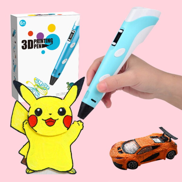 [맥킨더] 3D펜 고급형 PCL 필라멘트 고온 무선 동작 어린이 쓰리디펜 도안북포함 유튜브 동일제품 안전3D펜 3디펜 T1 23,900원