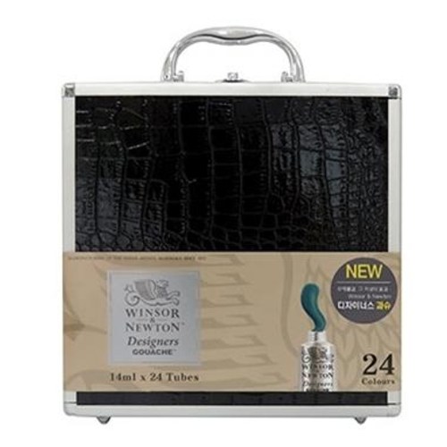 윈저앤뉴튼 디자이너스 수채화 과슈 10색 12색 24색 세트 불투명수채화 63,320원