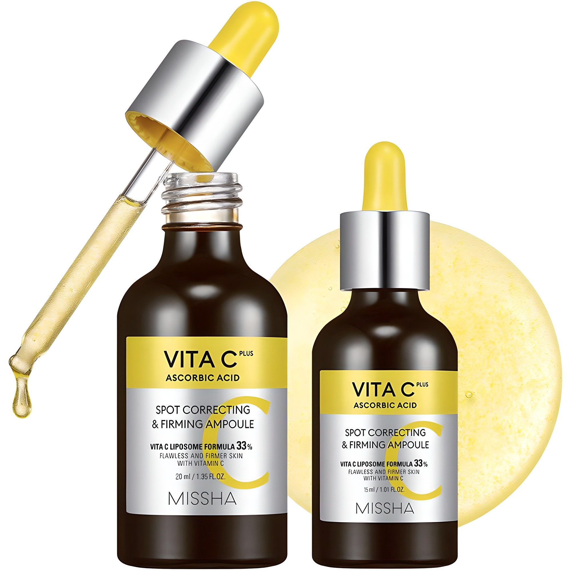 미샤 비타씨플러스 잡티씨 탄력앰플 20ml + 15ml 15,570원