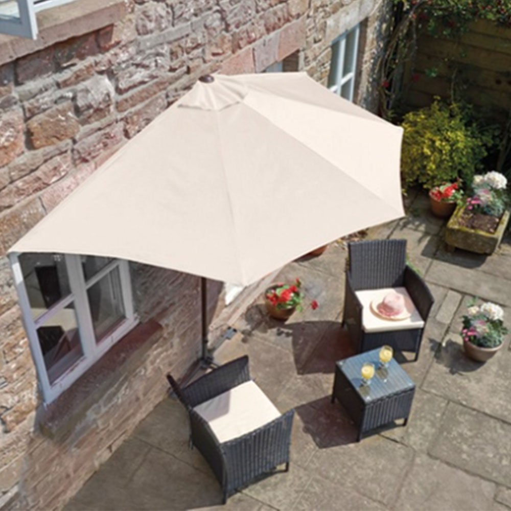 프리폼 3M (물통포함) 하프파라솔 테라스꾸미기 어닝 그늘막 가림막 사이드 벽 파라솔 야외 그늘막 테라스 정원 카페 낚시 캠핑 공원 옥상 햇빛가림막 77,700원