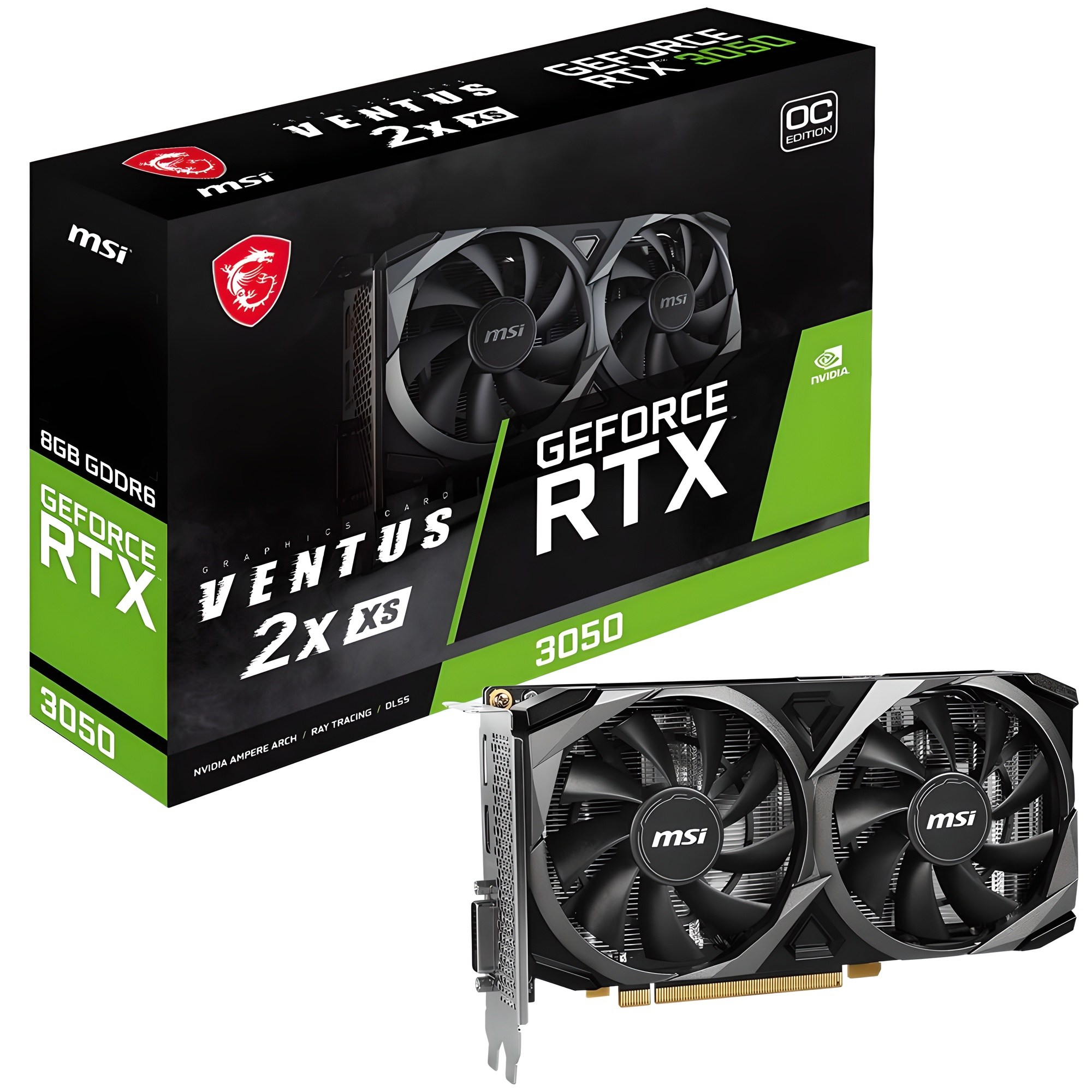 MSI 지포스 RTX 3050 벤투스 2X XS 8G OC 411,500원