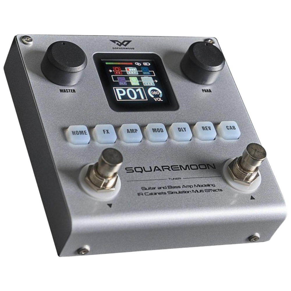 고퍼우드 기타이펙터 Square Moon 스퀘어문 125,000원