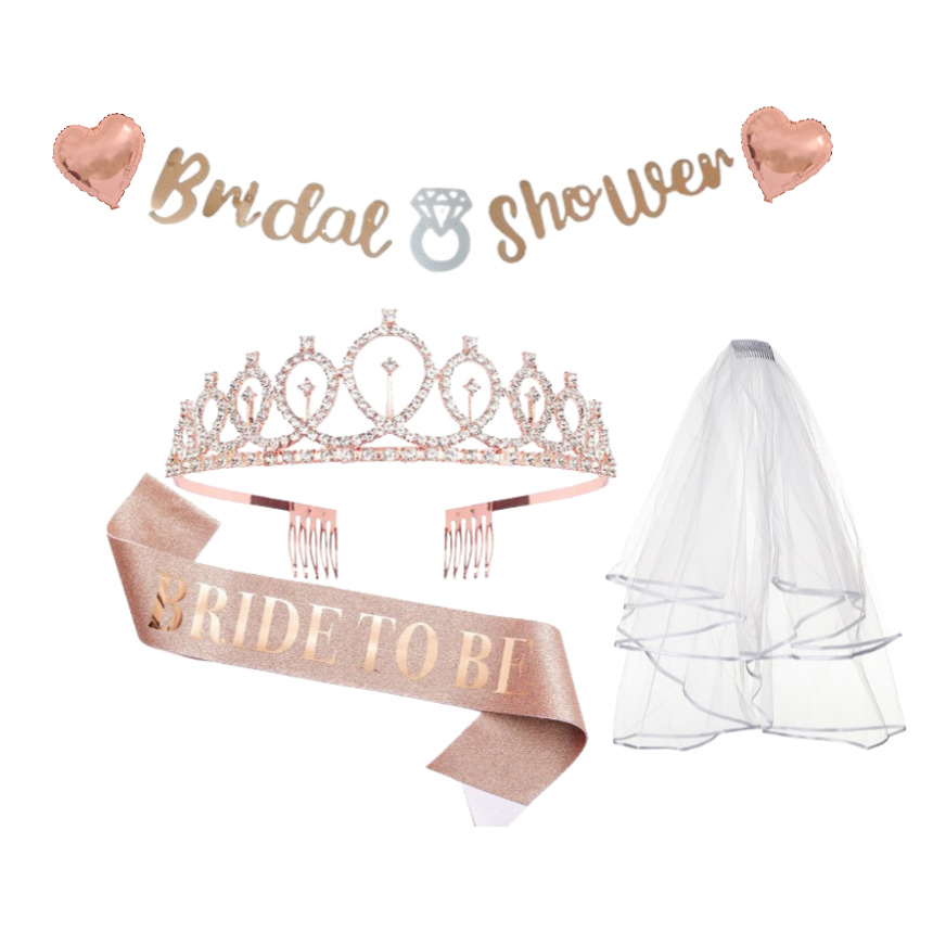 연지마켓 브라이덜샤워 셀프 웨딩 소품 5종 세트 13,800원