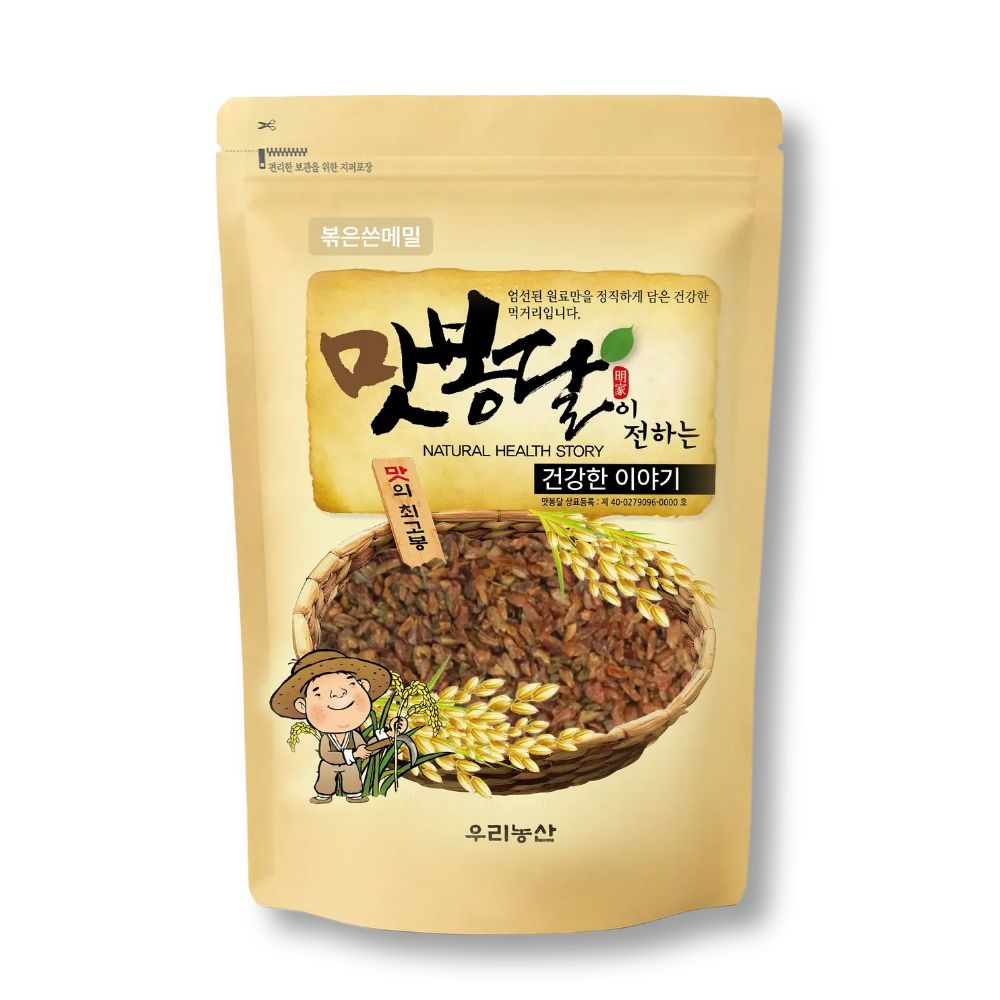 맛봉달 쓴메밀 흑메밀 볶은쓴메밀 중국산, 1개, 10kg 마대포장 74,410원