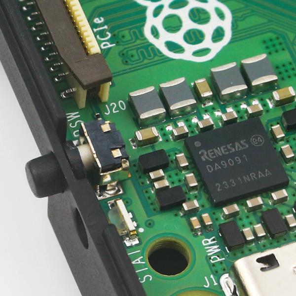 Pi 5 액티브 쿨러가 포함된 금속 케이스 방열판이 포함된 알루미늄 합금 케이스 라즈베리 파이 5에 맞는 냉 20,300원