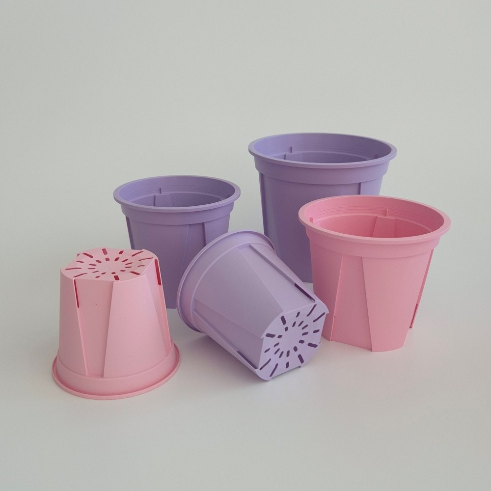 파스텔 원형슬릿화분 900원