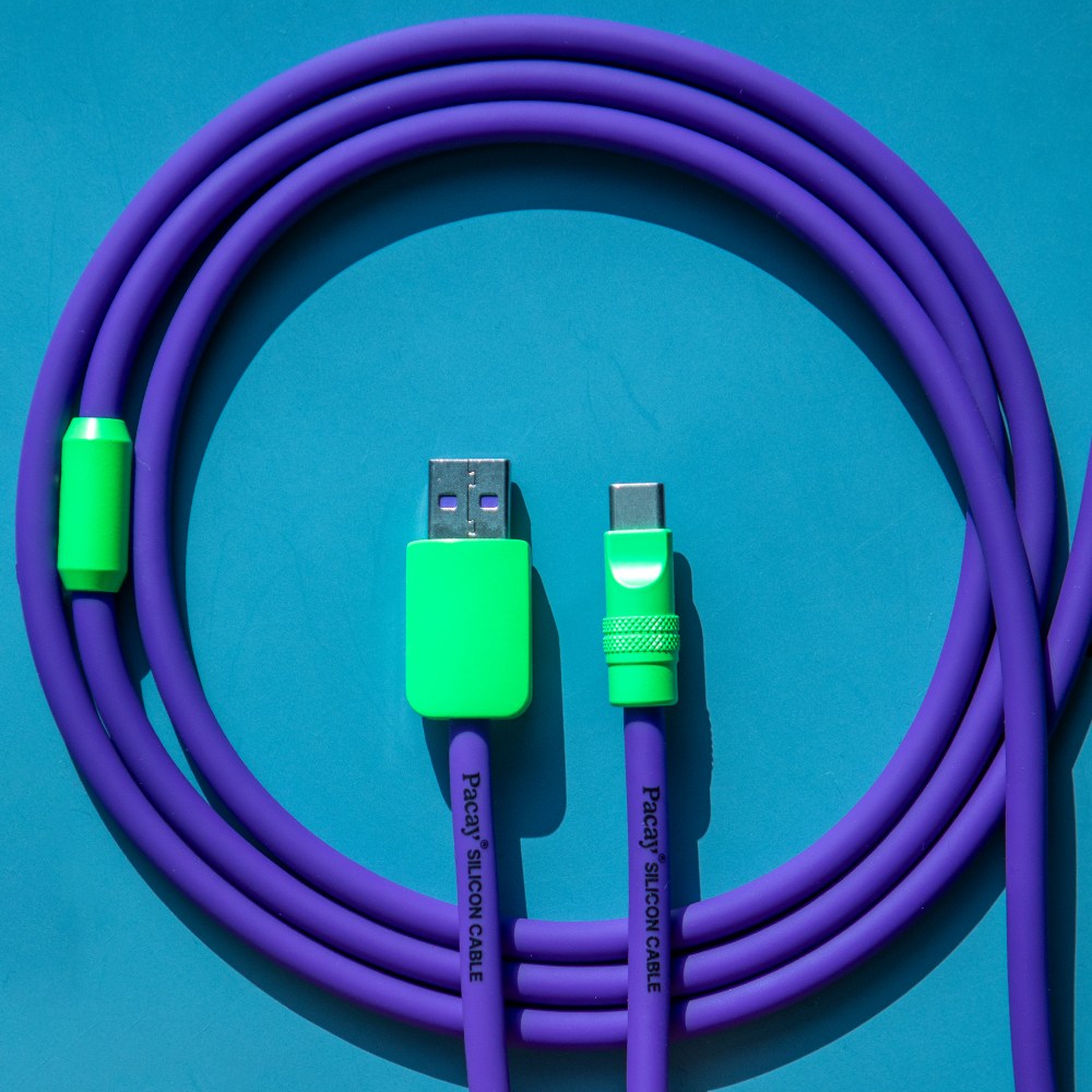 파카이 2미터 초고속 충전 실리콘 케이블 USB to C 23,900원