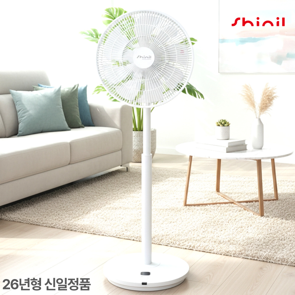 26년형 신일 선풍기 BLDC 저소음 무소음 가정용 거실선풍기 스탠드 리모컨 타이머, BL2514W 139,000원
