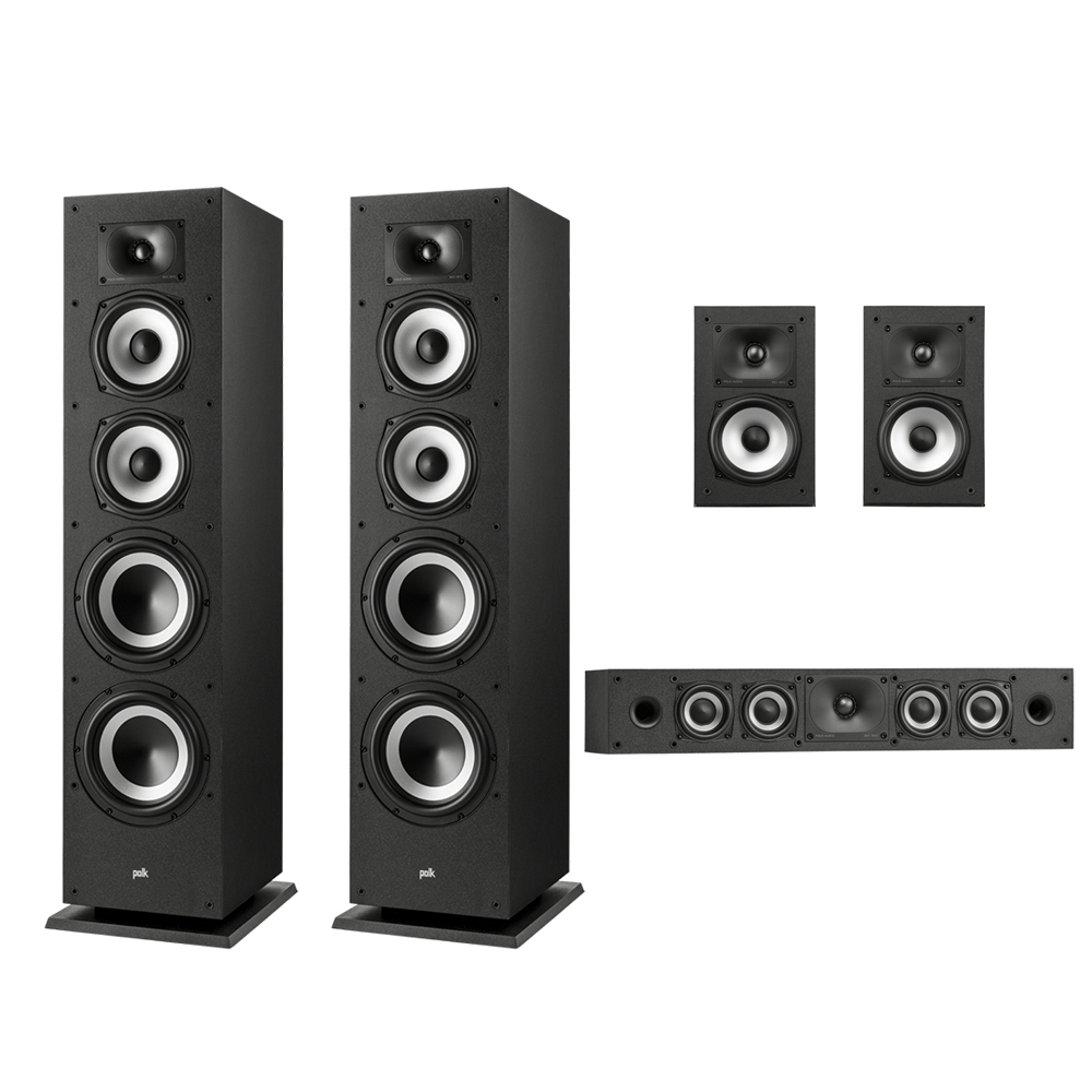 폴크오디오 Monitor XT70 5채널스피커(XT15XT35), 블랙 1,410,000원