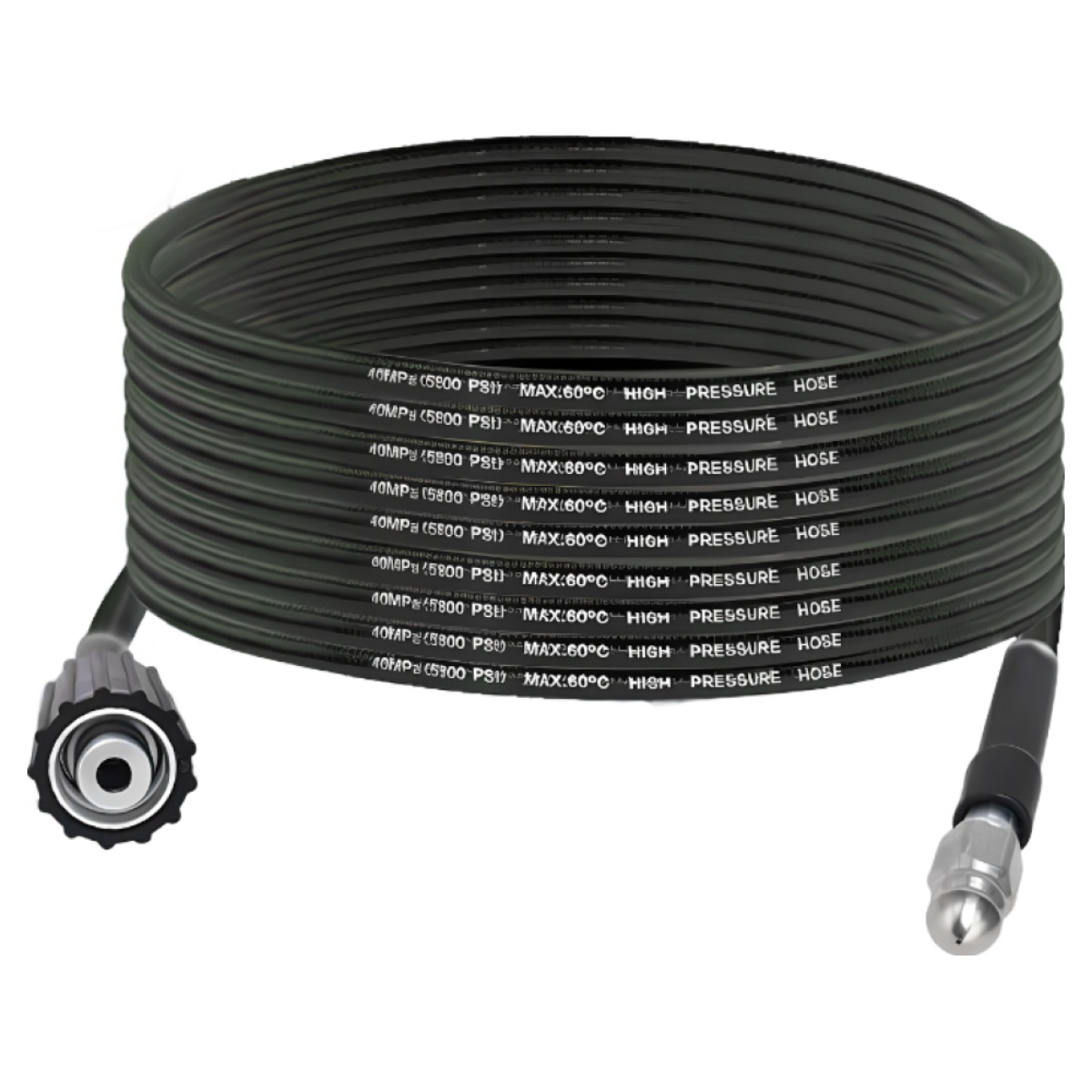 [독일 기술]1/1+1물 쥐 노즐 고압관 세척 뚫기 세트 한방에 말끔 고압관세척 뚫기세트, 업그레이드 모델[4헤드]+방폭관 16,900원