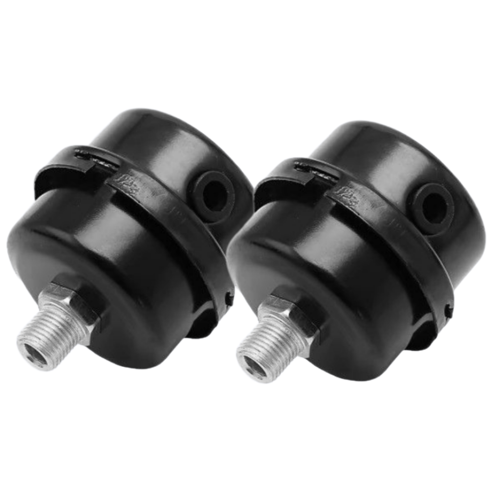 콤프레샤 에어크리너 소음기 저소음콤프레샤전용 12mm, 1/4", 2개, 현재가 12,000원