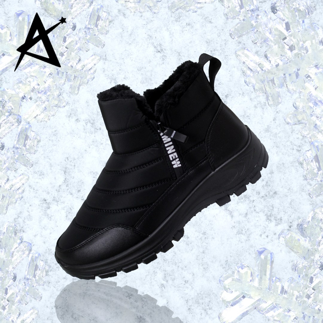 아미뉴하이 따뜻한 패션 털 부츠 남자 방한 방수 부츠  발목 방한화 17,500원